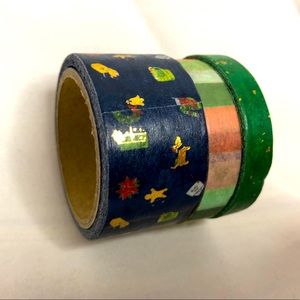 3 unused Christmas washi tapes! Just in time for holiday!